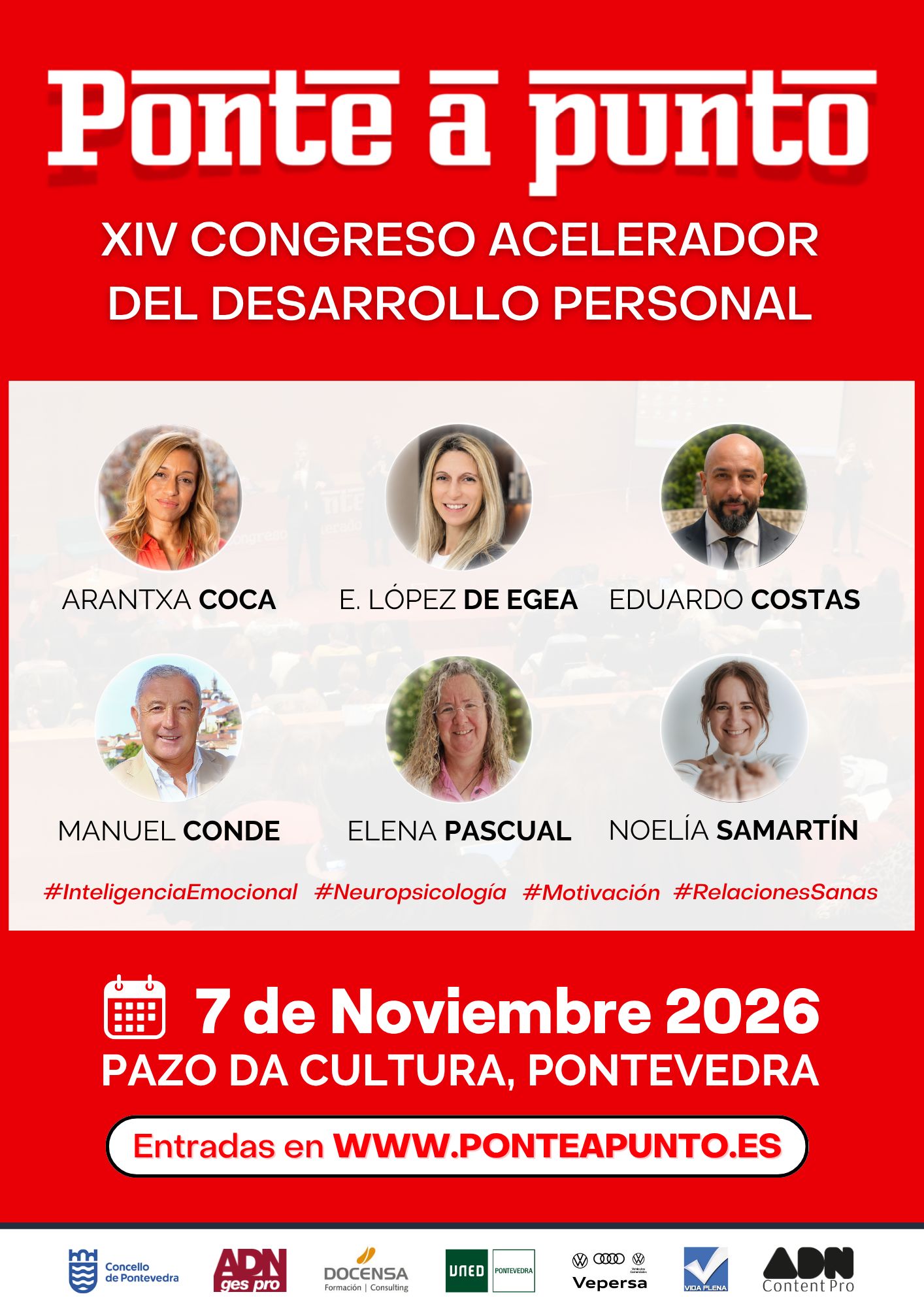Cartel del congreso Ponte a Punto 2026